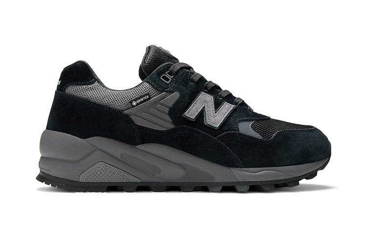 New Balance 580 GORE-TEX Arrives in a Sleek "Black Magnet" Iteration