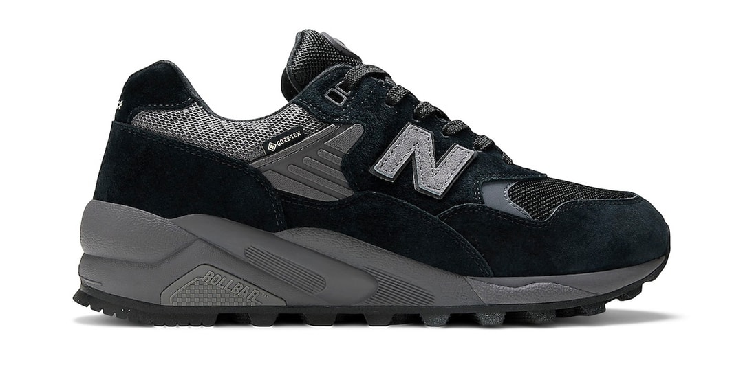 New Balance 580 GORE-TEX Arrives in a Sleek "Black Magnet" Iteration