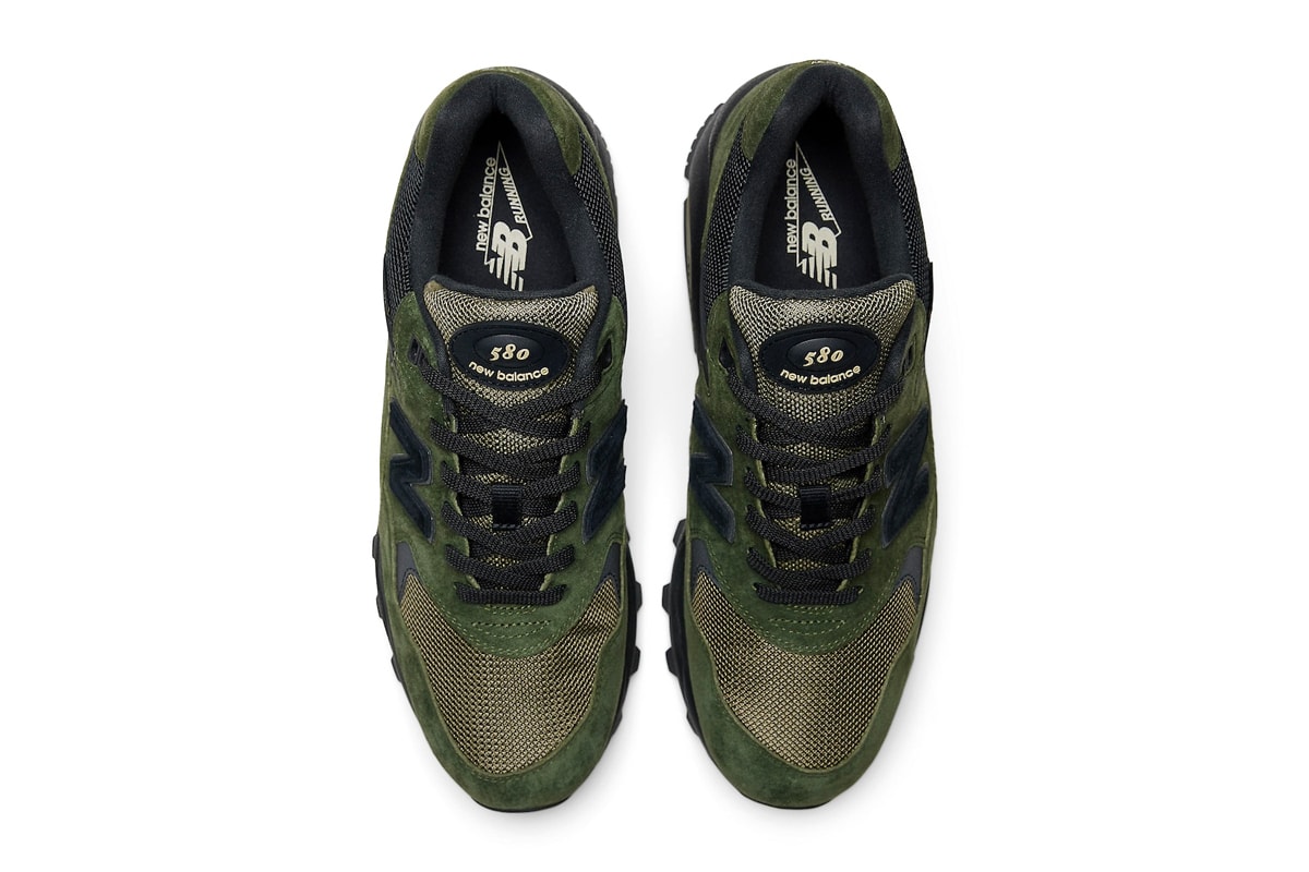 Official Look at New Balance 580 GORE-TEX "Kombu Green" MT580RBL black green army olive hiking ready trek winter ready shoes