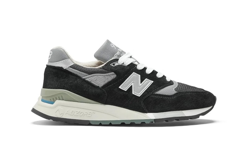 Made in USA New Balance 998 Arrives in a Sleek "Black" U998BL dad shoes chunky sneakers everyday