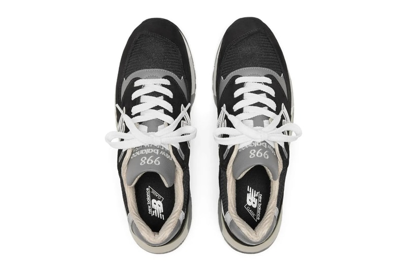 Made in USA New Balance 998 Arrives in a Sleek "Black" U998BL dad shoes chunky sneakers everyday