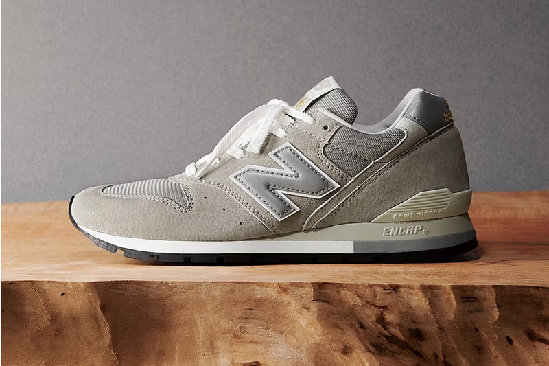 new balance 996 grey and white trainers