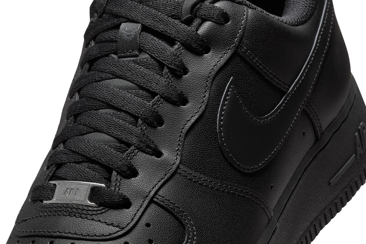Nike Air Force 1 Low EasyOn Triple Black FD1146-001 Info release date store list buying guide photos price