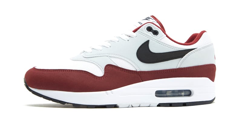 white and maroon air max