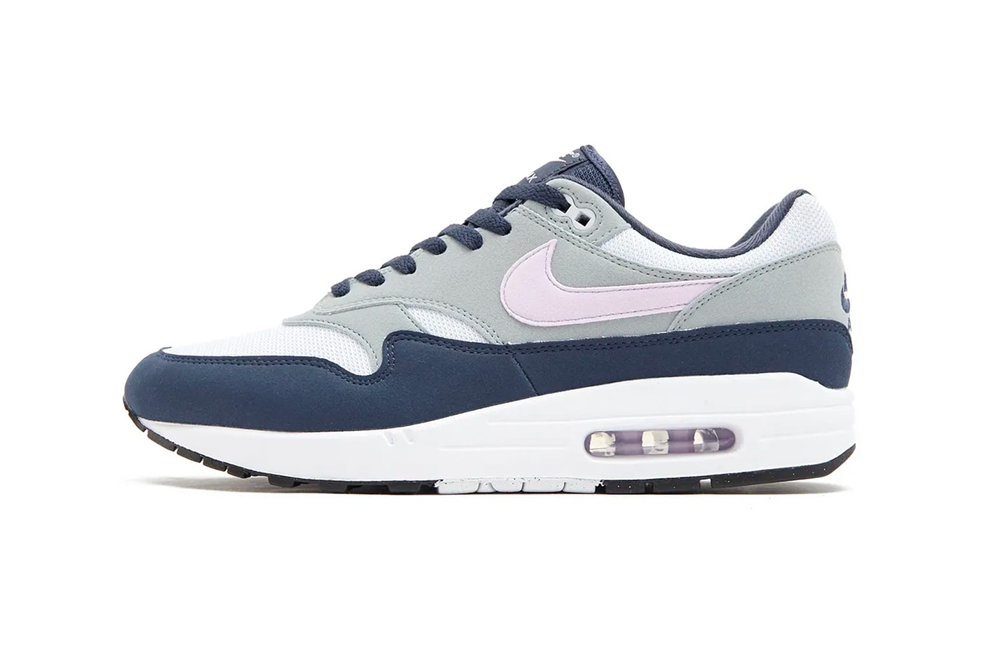 Nike Air Max 1 Arrives in "Lilac Bloom" FD9082-001 Release Info swoosh spring 2024 sneakers
