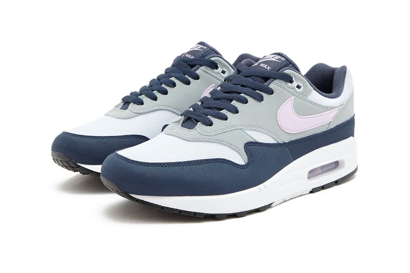 Nike Air Max 1 Arrives in "Lilac Bloom" FD9082-001 Release Info swoosh spring 2024 sneakers