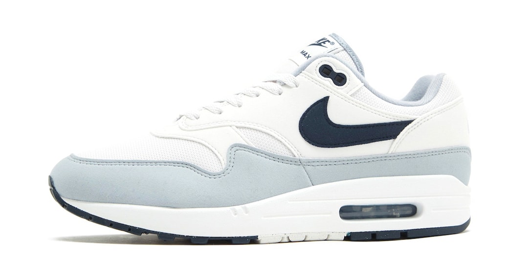 Nike Air Max 1 Drops in a Classic "Pure Platinum/Dark Obsidian"