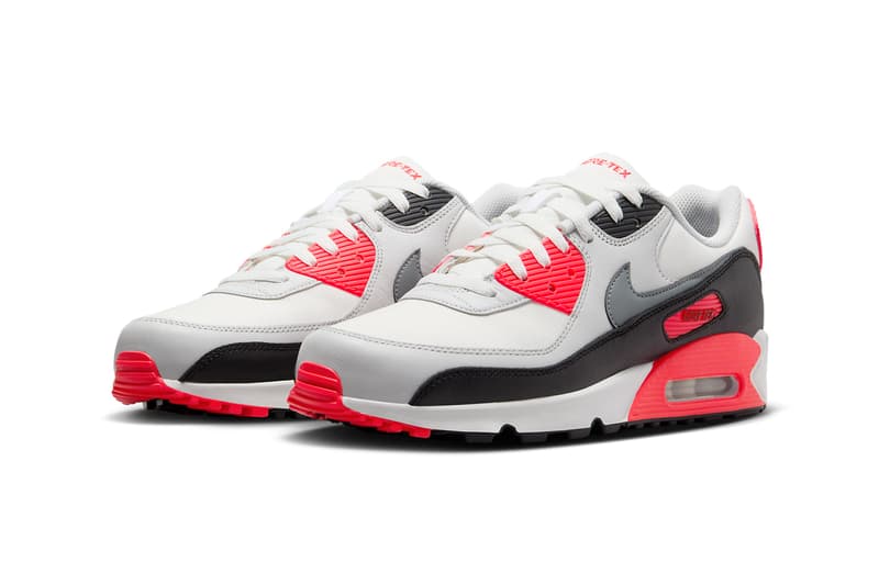 Nike Air Max 90 GORE-TEX Infrared FD5810-101 Release Info date store list buying guide photos price