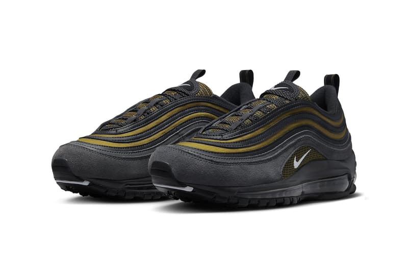 Nike Air Max 97 "Golden Beige" FB9619-200 Release Info Golden Beige/Anthracite-White december 2023 suede mesh leather sports shoes sneakers classic 