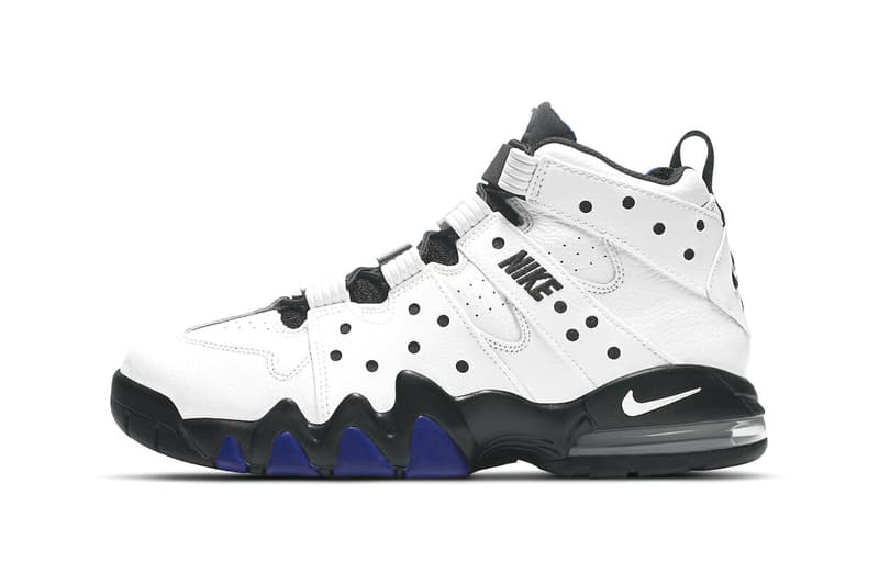 First Look at the Nike Air Max CB 94 "White/Varsity Purple" DD8557-100 charles barkley basketball shoe nba 1994 2024