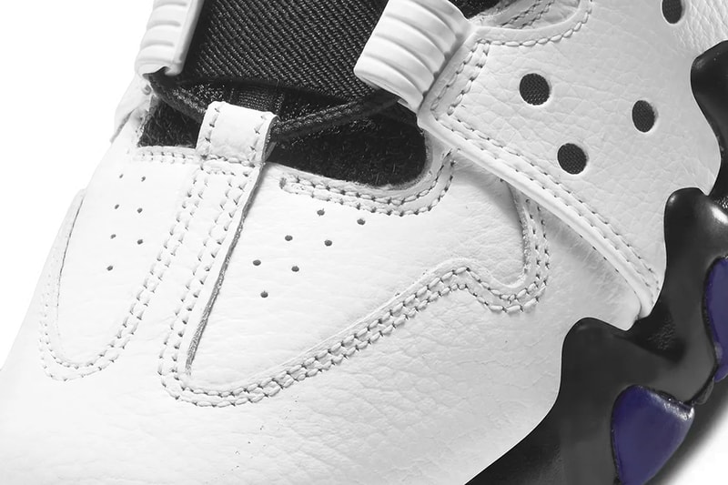 First Look at the Nike Air Max CB 94 "White/Varsity Purple" DD8557-100 charles barkley basketball shoe nba 1994 2024