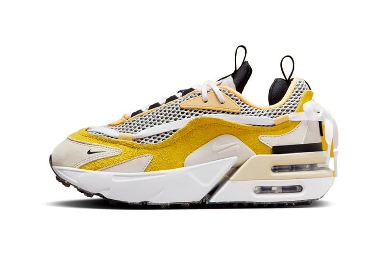 Nike Air Max Furyosa Makes a Bold Return With "Amarillo" FQ8933-001 release info swoosh chunky unconventional shoe
