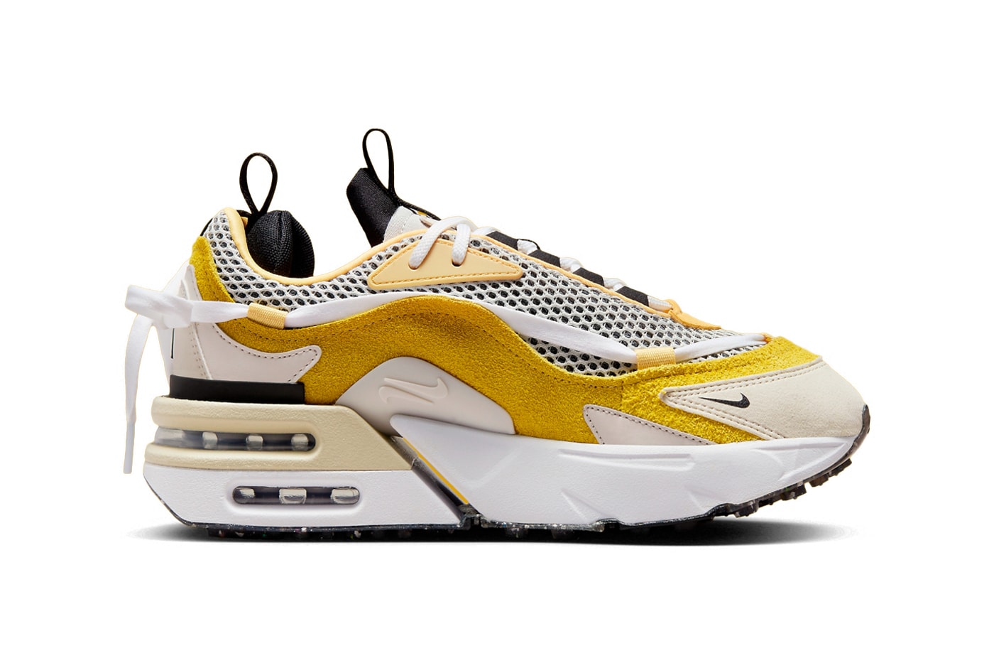 Nike Air Max Furyosa Makes a Bold Return With "Amarillo" FQ8933-001 release info swoosh chunky unconventional shoe