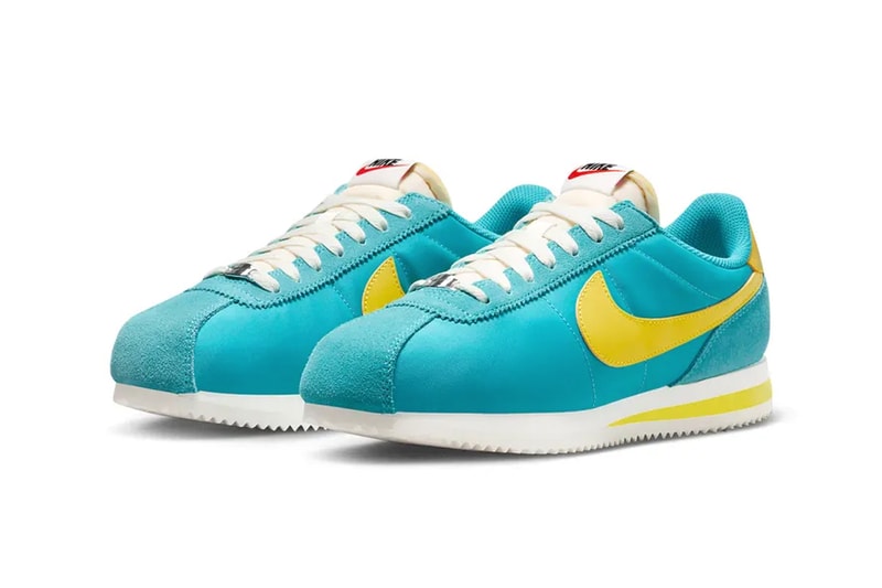 Nike Cortez Teal yellow HF0118-300 Release Info