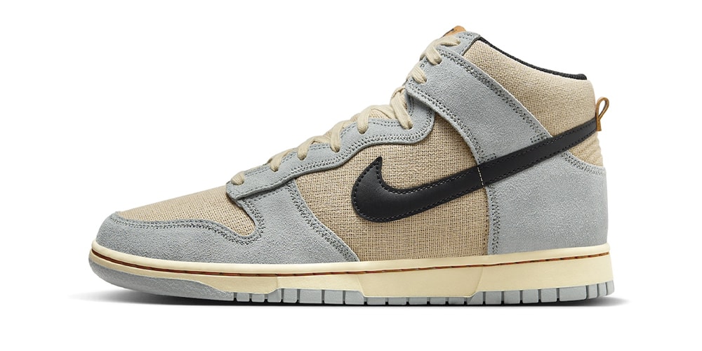 Nike Dunk High SE Receives Textured Iteration in "Hemp Hoops"