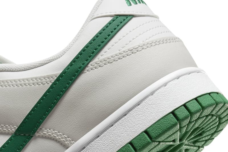 Nike Dunk Low Arrives in "Malachite" DV0831-107 Summit White/Malachite-Platinum Tint-White swoosh lowtop 