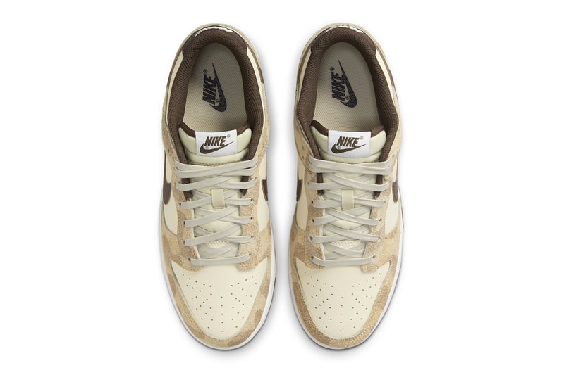 Nike Dunk Low Premium "Giraffe" Is Set To Return Swoosh Beach/Canvas-Sail-Baroque Brown low top 