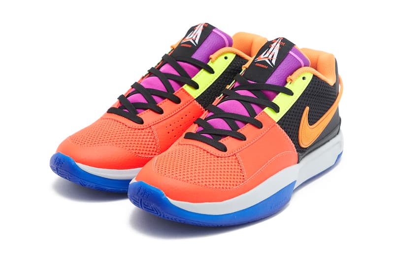 Nike Ja 1 "All-Star" Has an Official Release Date FJ4241-001 Black/Wolf Grey-Racer Blue-Bright Crimson-Bright Mandarin-Volt february 2024 ja morant nba basketball memphis grizzlies