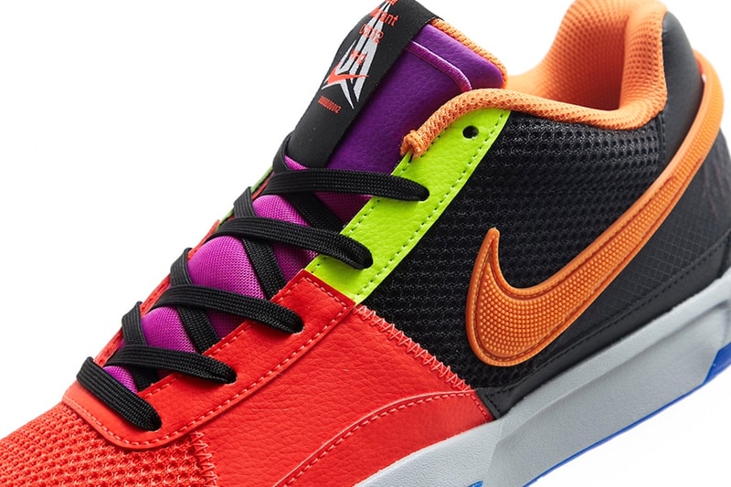 Nike Ja 1 "All-Star" Has an Official Release Date FJ4241-001 Black/Wolf Grey-Racer Blue-Bright Crimson-Bright Mandarin-Volt february 2024 ja morant nba basketball memphis grizzlies