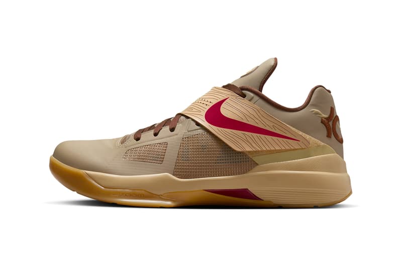 Nike KD 4 Year of the Dragon 2 0 spring 2024 khaki noble red sesame cacao wow gum yellow 130 usd release date info price