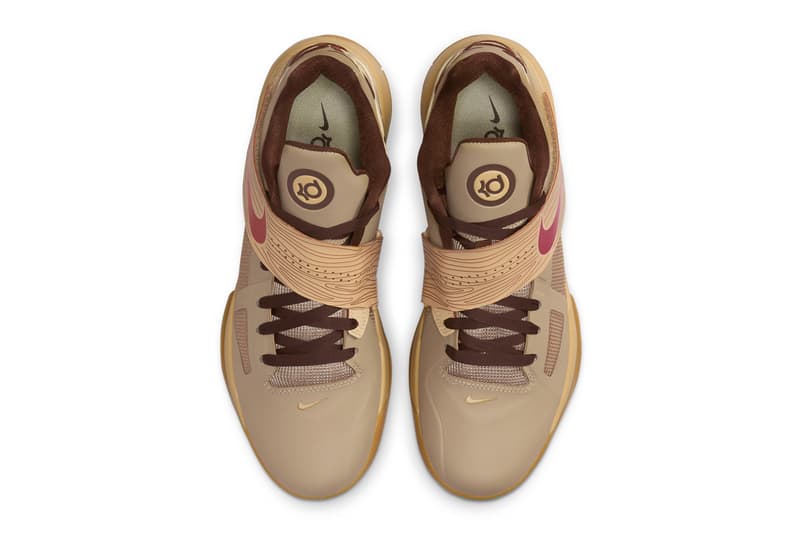 Nike KD 4 Year of the Dragon 2 0 spring 2024 khaki noble red sesame cacao wow gum yellow 130 usd release date info price