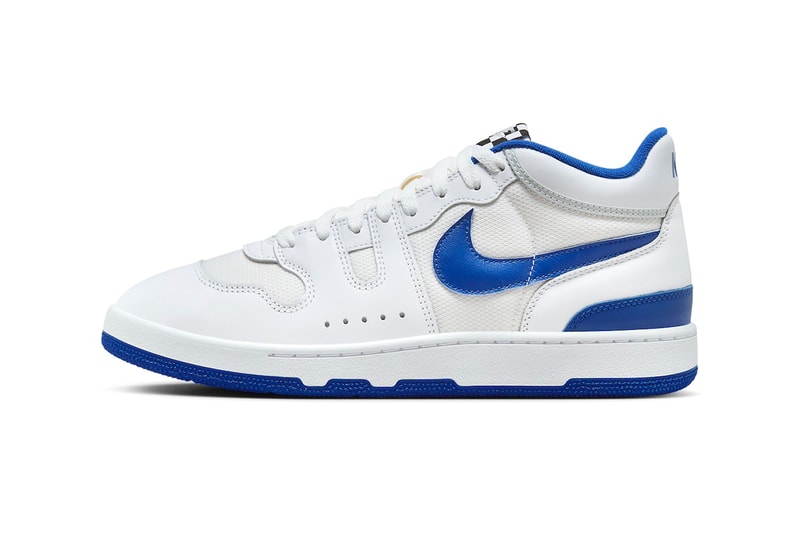 Nike Mac Attack Gets a Classic Treatment in "Game Royal" White/Game Royal-Pure Platinum-Black FB1447-100