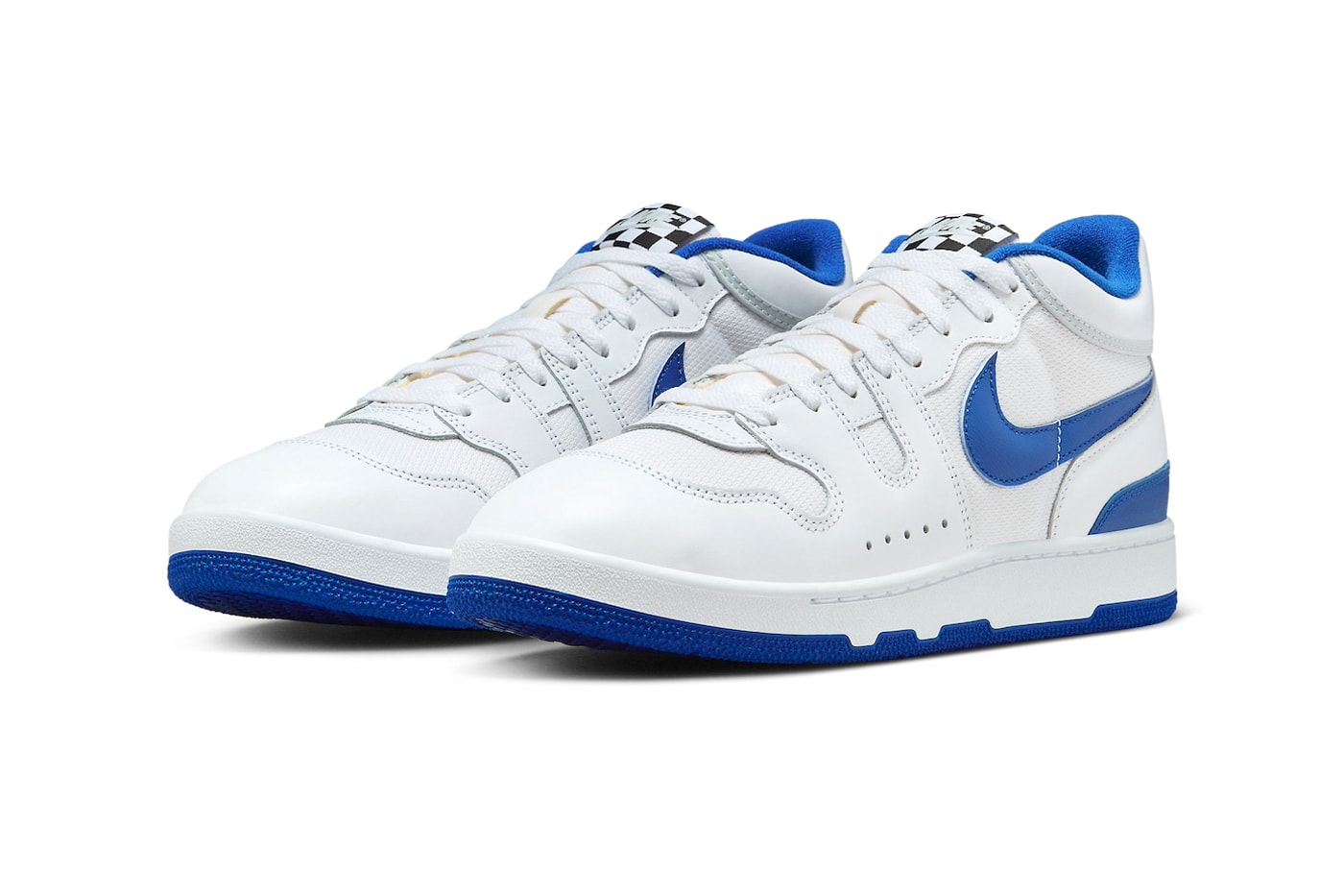 Nike Mac Attack Gets a Classic Treatment in "Game Royal" White/Game Royal-Pure Platinum-Black FB1447-100