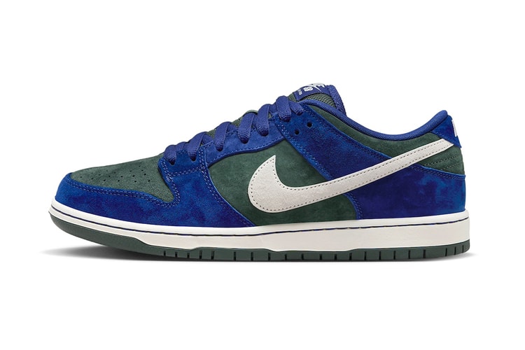 Nike Dunk Low Surfaces in Double Spray Painted Swooshes
