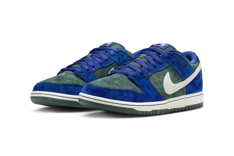 Nike SB Dunk Low Surfaces in "Deep Royal Blue" HF3704-400 Deep Royal Blue/Sail-Vintage Green low top sneakers nike swoosh suede luxe premium