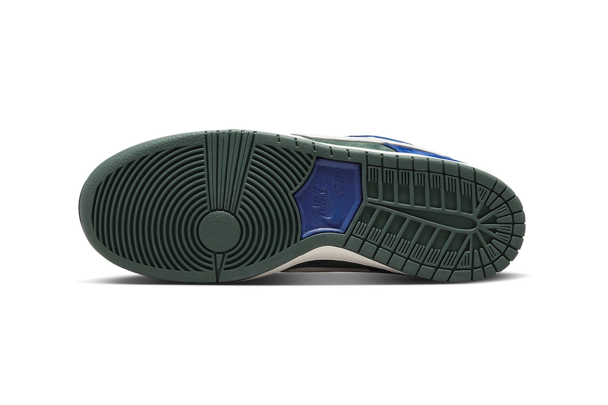 Nike SB Dunk Low Surfaces in "Deep Royal Blue" HF3704-400 Deep Royal Blue/Sail-Vintage Green low top sneakers nike swoosh suede luxe premium