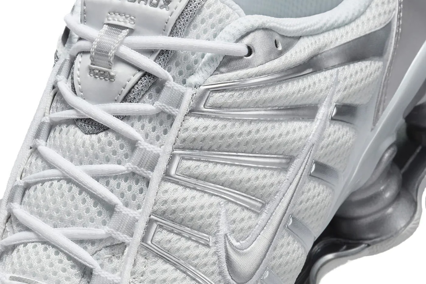 Nike Shox TL Arrives in a Monochromatic Silver Palette