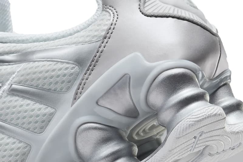 Nike Shox TL Arrives in a Monochromatic Silver Palette