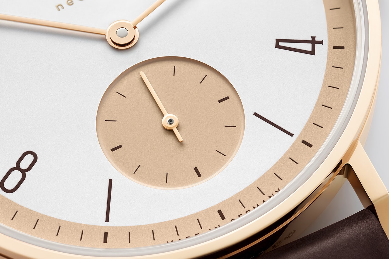 NOMOS Tangente Rose Gold Neomatik 175 Years Watchmaking Glashütte Anniversary Limited-Edition Info