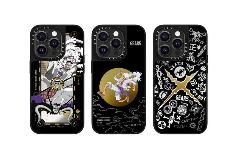 CASETiFY x One Piece Reveals New Luffy GEAR5 Phone Cases