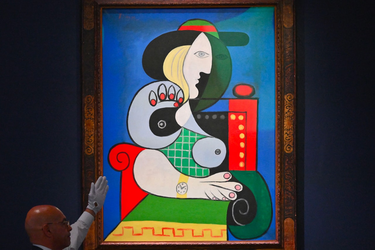 Pablo Picasso Femme a la Montre Painting Sotheby's