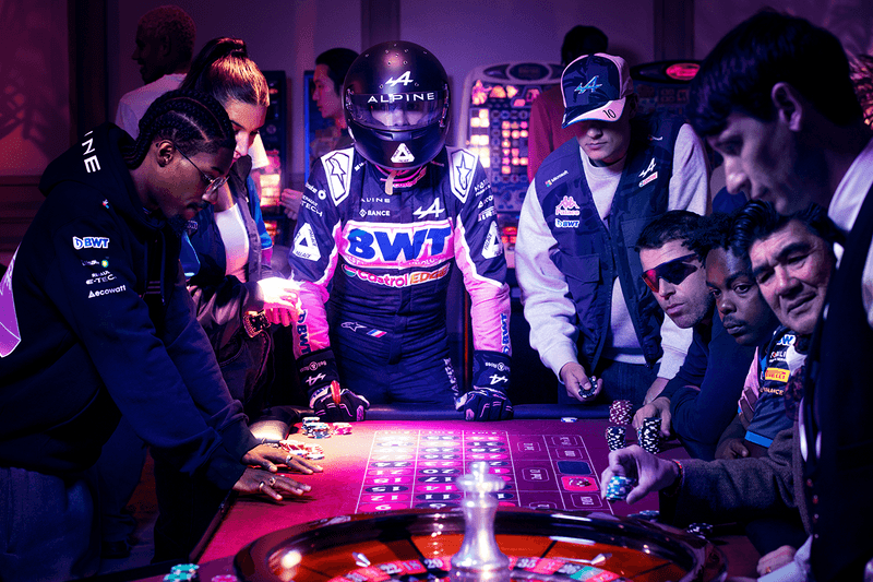 Palace Skateboards KAPPA Alpine formula 1 team collection collaboration menswear racing London
