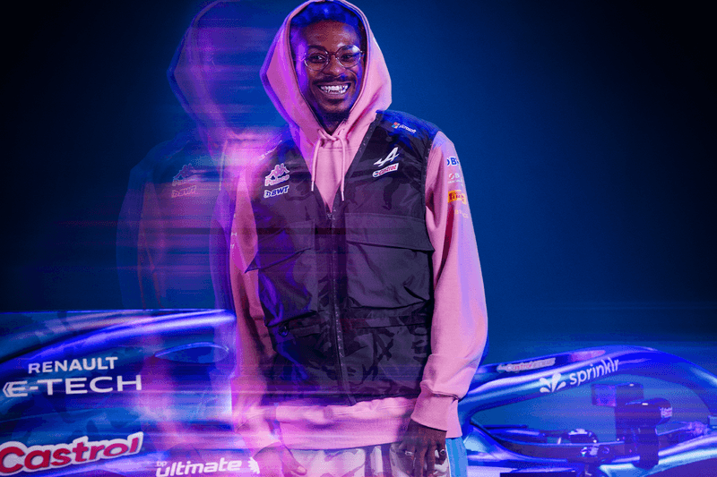 Palace Skateboards KAPPA Alpine formula 1 team collection collaboration menswear racing London