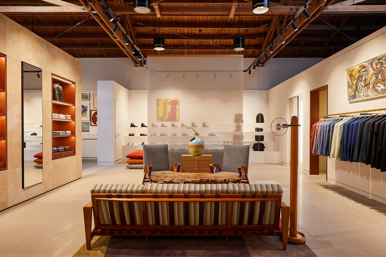 Paul Smith's Pink Melrose Outpost Gets A Makeover los angeles design fashion store hours price 