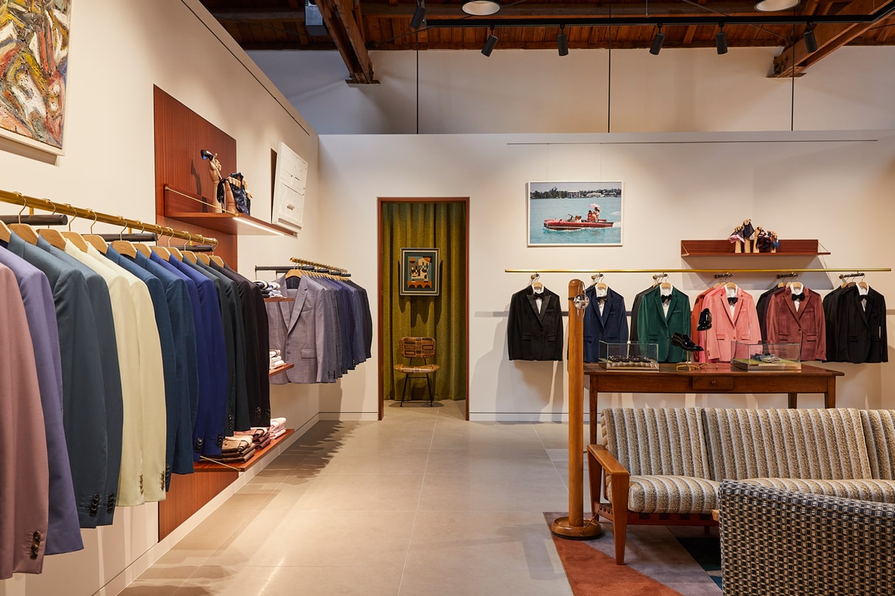 Paul Smith's Pink Melrose Outpost Gets A Makeover los angeles design fashion store hours price 