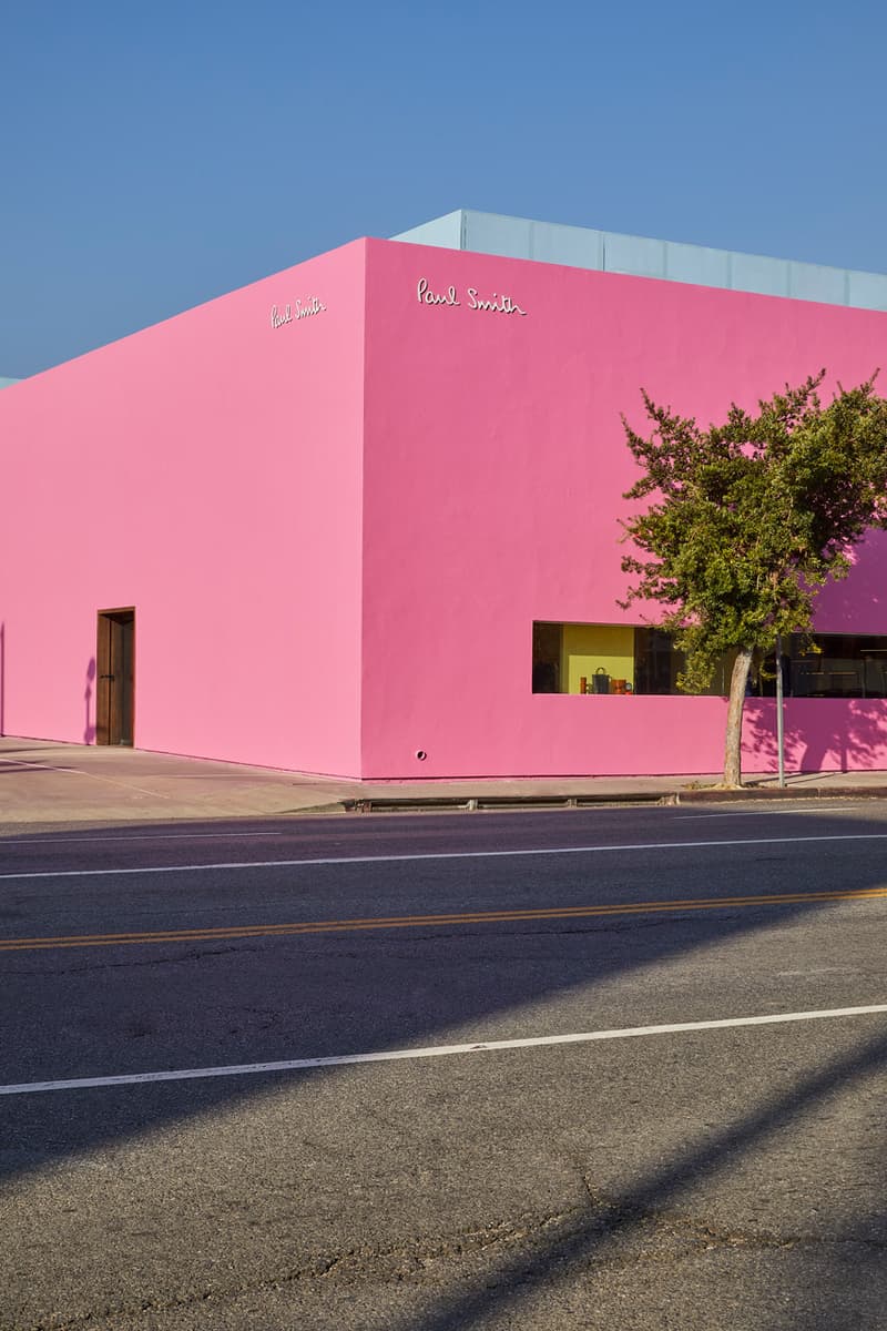 Paul Smith's Pink Melrose Outpost Gets A Makeover los angeles design fashion store hours price 