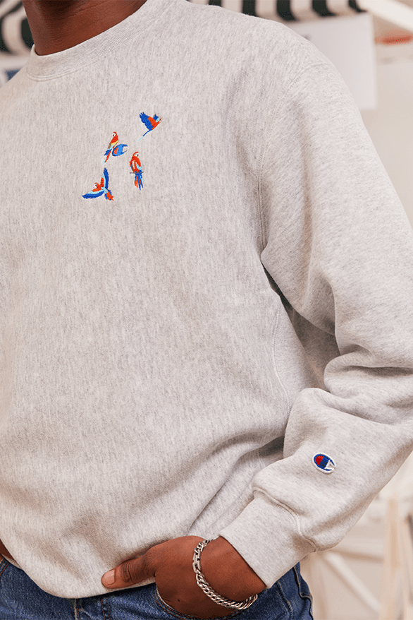 Percival Champion The Fruit Stand Collaboration menswear loungewear collection