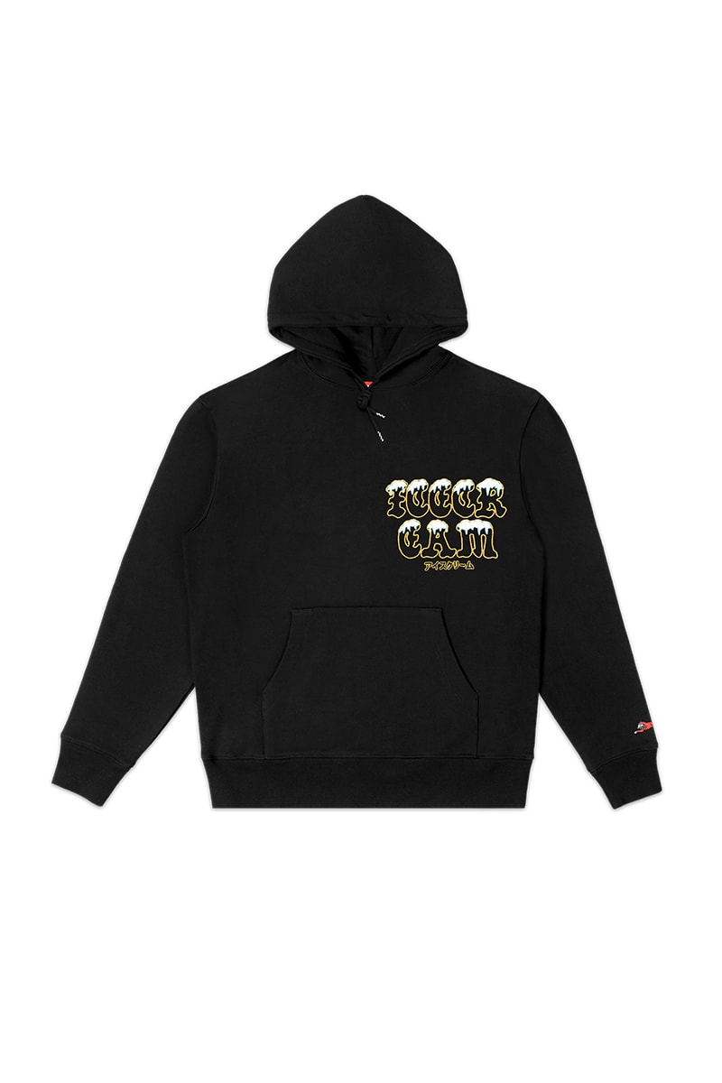 Pharrell's ICECREAM Releases the First second Delivery of Its Winter 2023 Collection varsity jacket diamonds dollars skateshake crewneck