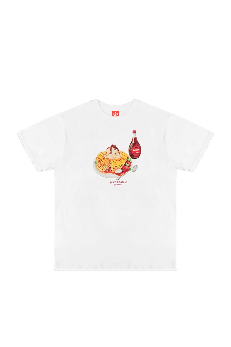Pharrell's ICECREAM Releases the First second Delivery of Its Winter 2023 Collection varsity jacket diamonds dollars skateshake crewneck