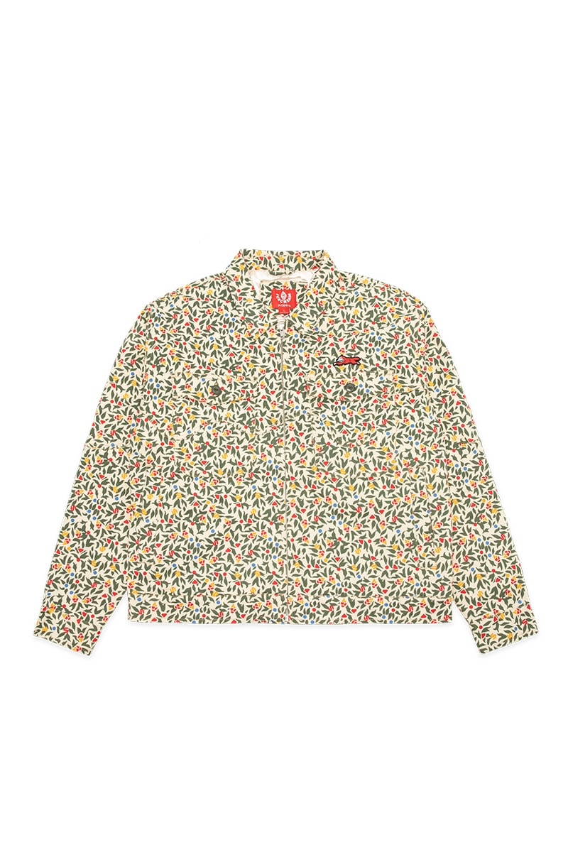 Pharrell's ICECREAM Releases the First second Delivery of Its Winter 2023 Collection varsity jacket diamonds dollars skateshake crewneck