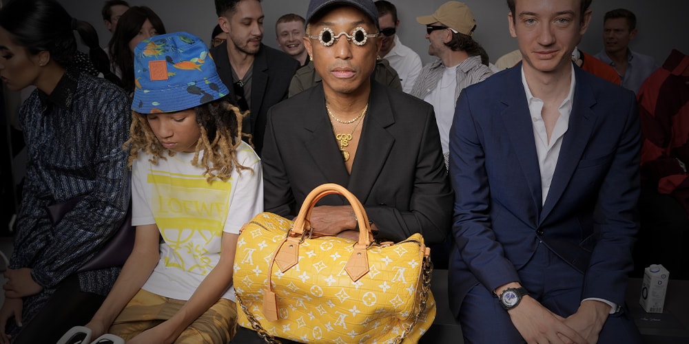Pharrell Williams' $1 million Louis Vuitton Speedy Bag has landed