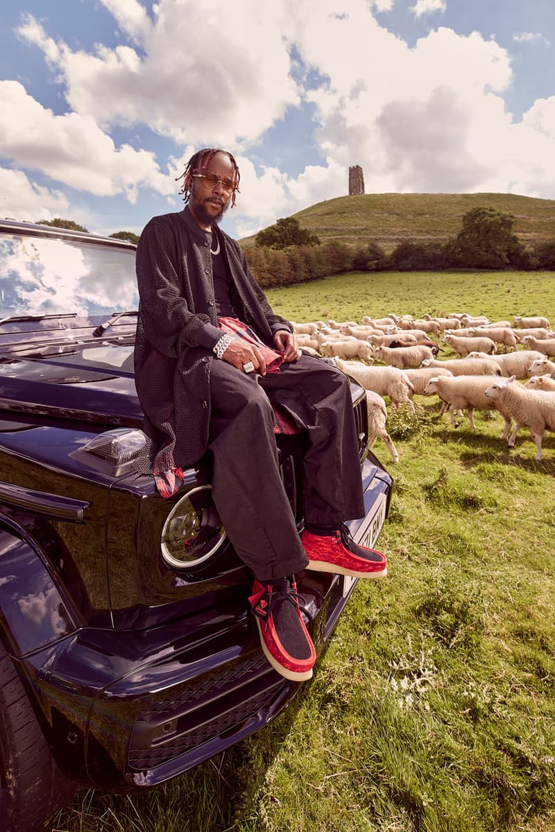 Popcaan Clarks Originals Footwear Fashion Style Music Sneakers UK British England Afrobeats Songs Red Black Crepe Sole