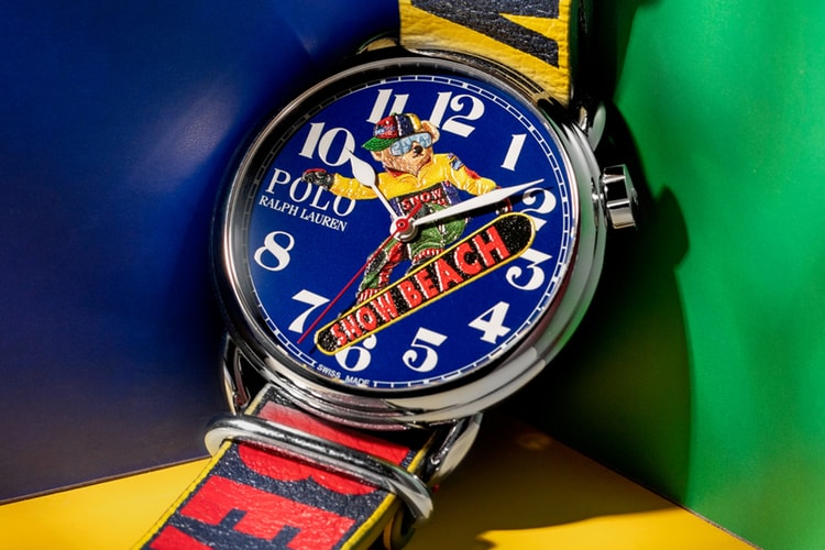 Ralph Lauren, Revolution and ‘The Rake’ Present the Limited-Edition Snow Beach Bear Watch