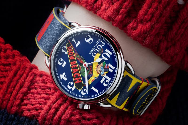 Ralph Lauren Revolution 'The Rake' Snow Beach Bear Watch Limited Edition Collaboration Release Info