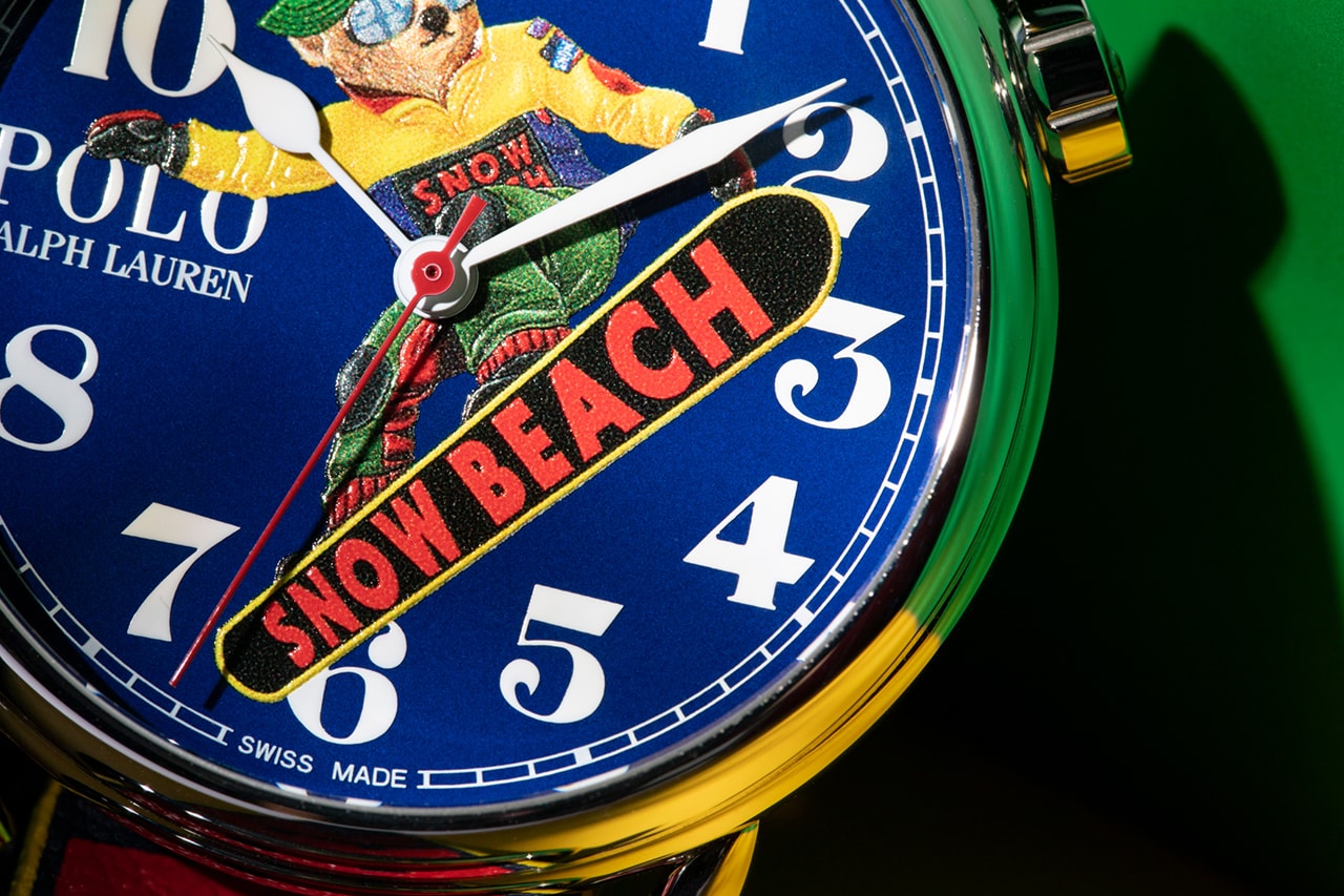 Ralph Lauren Revolution 'The Rake' Snow Beach Bear Watch Limited Edition Collaboration Release Info