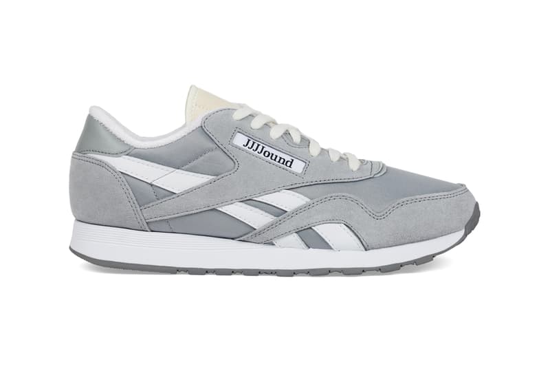 JJJJound Reebok Classic Nylon Grey Sneaker Release